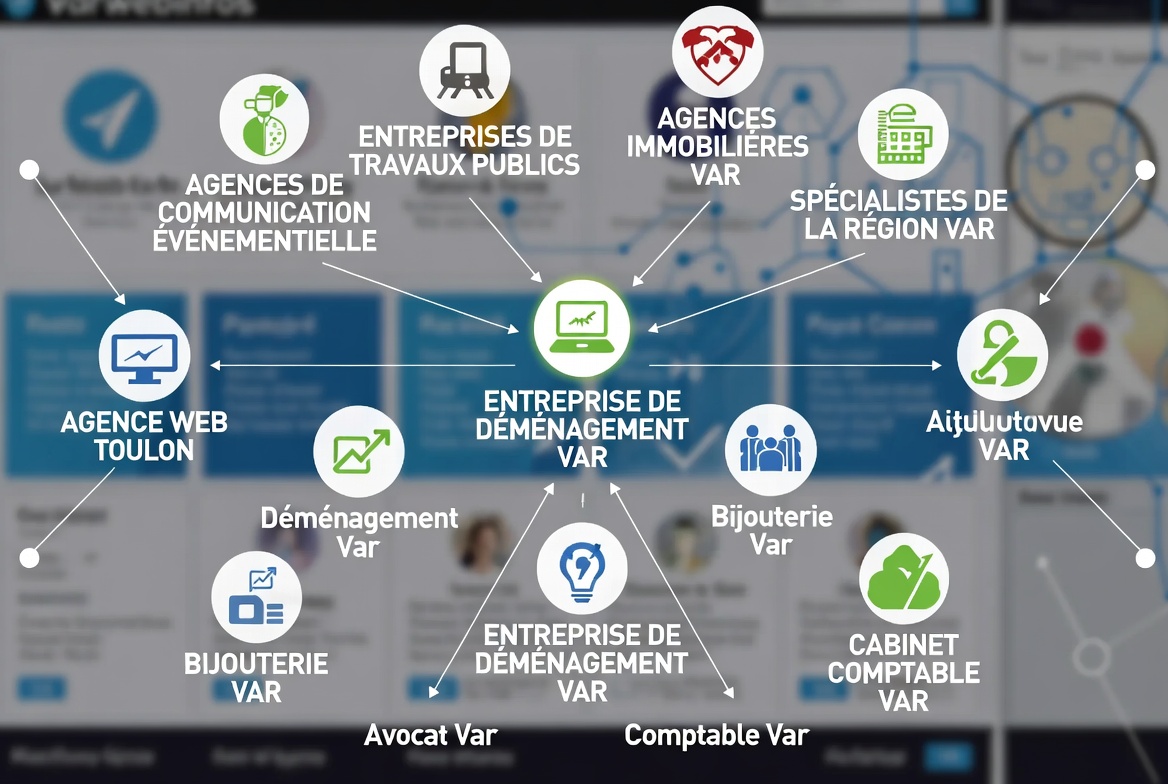 L’annuaire Varwebinfos est le carrefour des entreprises implantées dans le Var