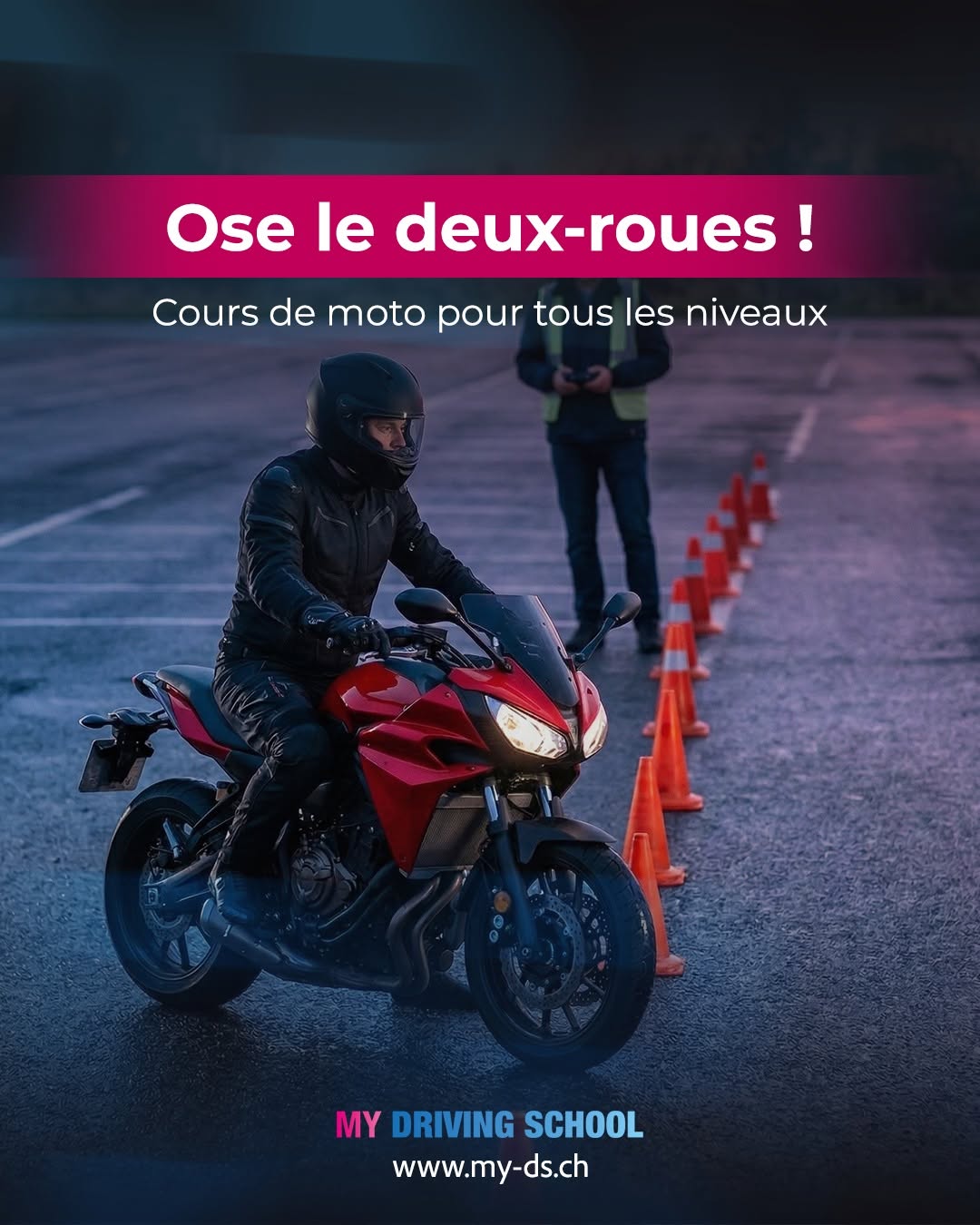cours de moto à Genève