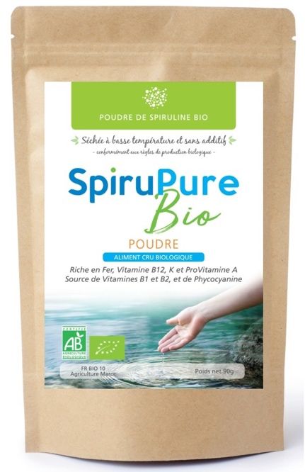 Spiruline bio en paillettes ou en poudre