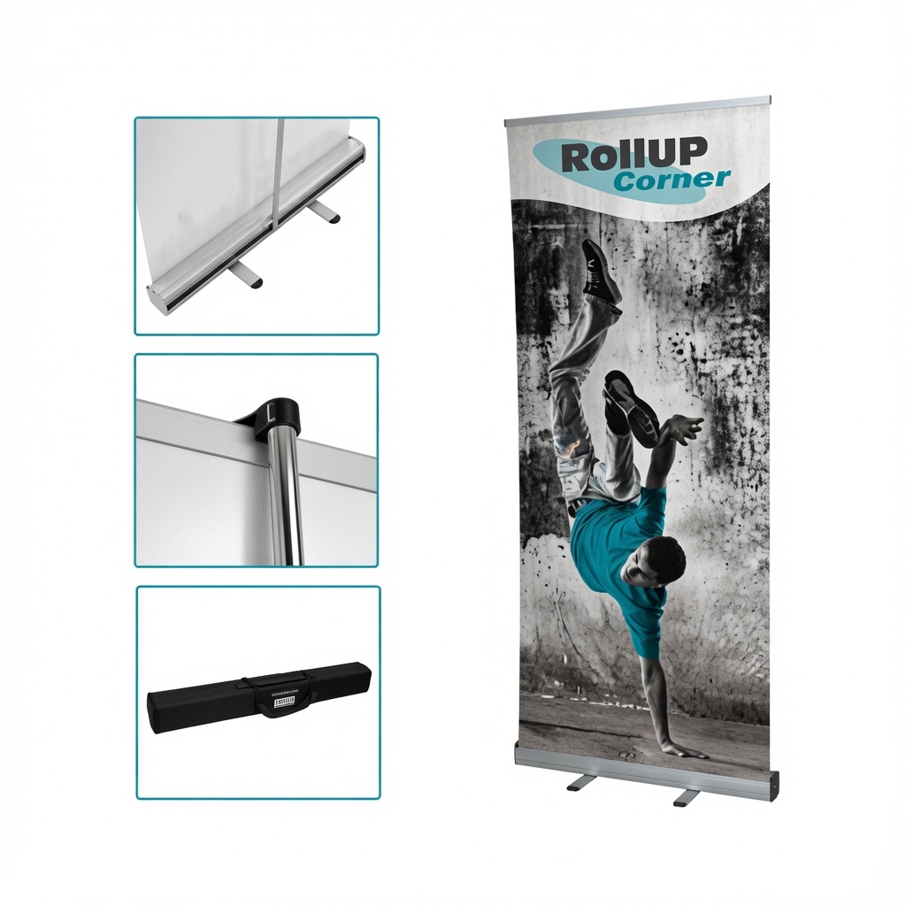 Rollup pas cher ? Oui, chez Rollup Corner