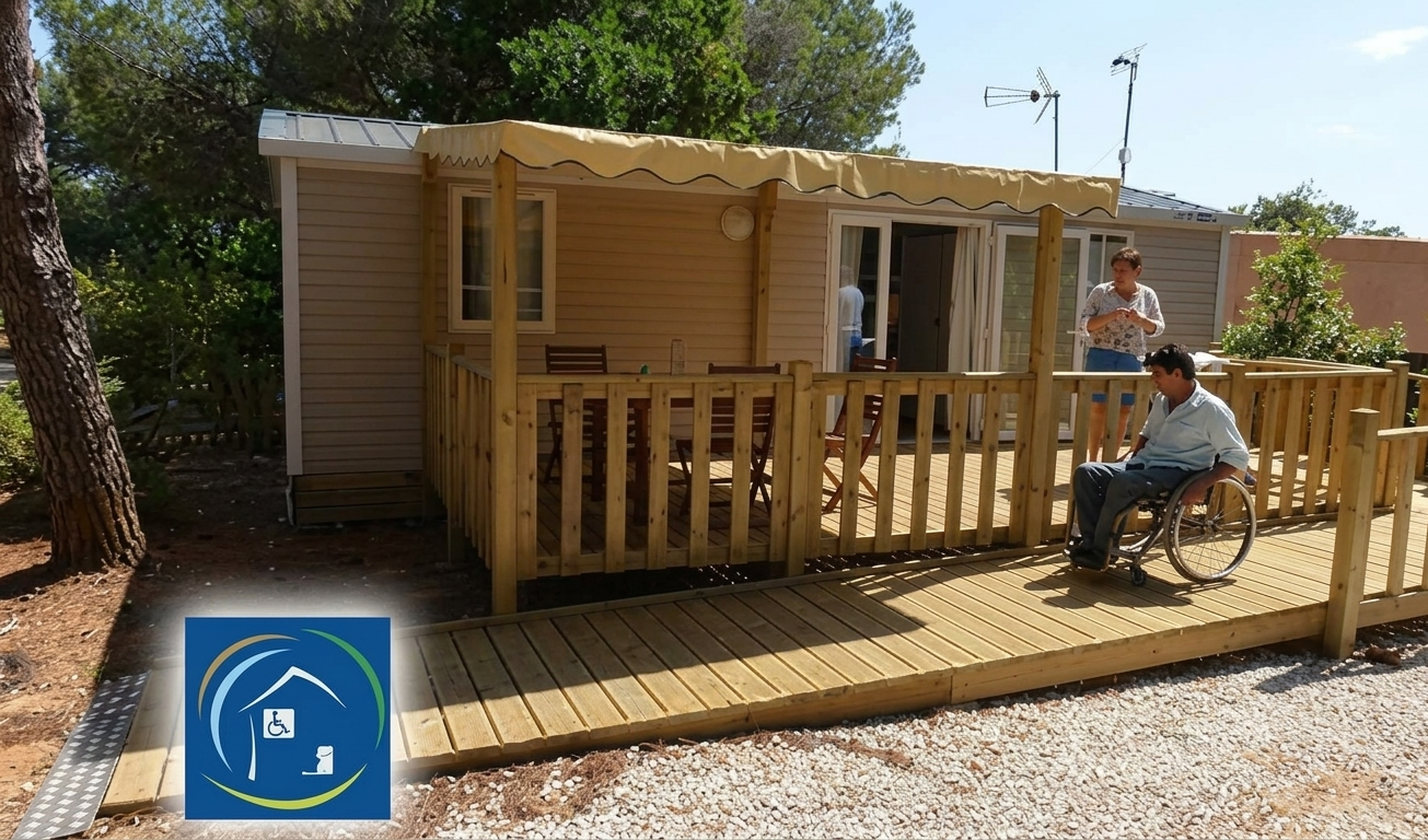 La Pascalinette, un camping pmr spacieux, ombragé et confortable dans le Var…